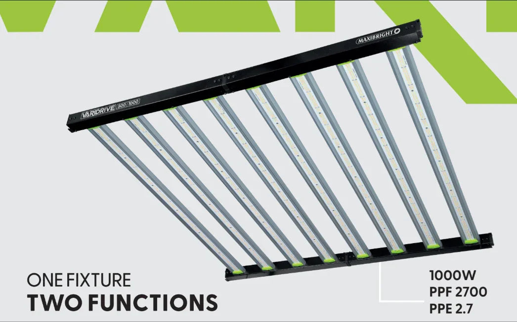 Maxibright Varidrive - 500/1000w LED (splittable into 2x500w) - Default Title - DiscountHydro.com - 219.00 - Lighting, Lighting > Lamps / Bulbs, Lighting > LED Fixtures, MaxBright, Varidrive