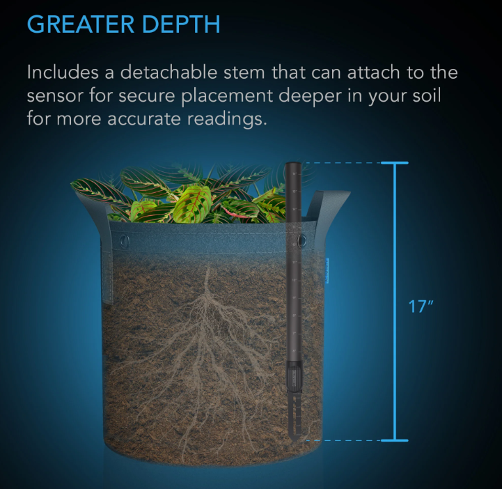 AC Infinity Soil Sensor Probe - Default Title - DiscountHydro.com - 19.99 - Tools and Accessories