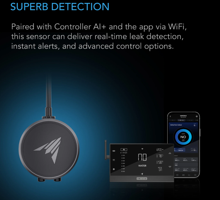 AC Infinity Water Sensor - Default Title - DiscountHydro.com - 24.00 - AC Infinity, Tools and Accessories