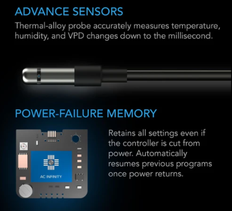 AC Infinity Controller 69 Pro - Default Title - DiscountHydro.com - 89.99 - AC Infinity, Environment Control, Fans & Filters > Fan Controllers