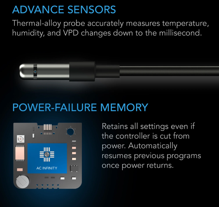 AC Infinity Controller 69 Pro + (8 Ports) - Default Title - DiscountHydro.com - 138.00 - AC Infinity, Environment Control, Environment Control > Environment Controllers, Fans & Filters > Fan Controllers, Lighting > Timers & Controllers