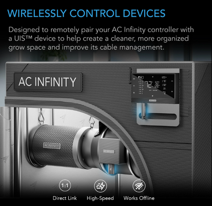 AC Infinity UIS 1-to-1 Transmitter & Receiver - Default Title - DiscountHydro.com - 33.99 - AC Infinity, Tools and Accessories