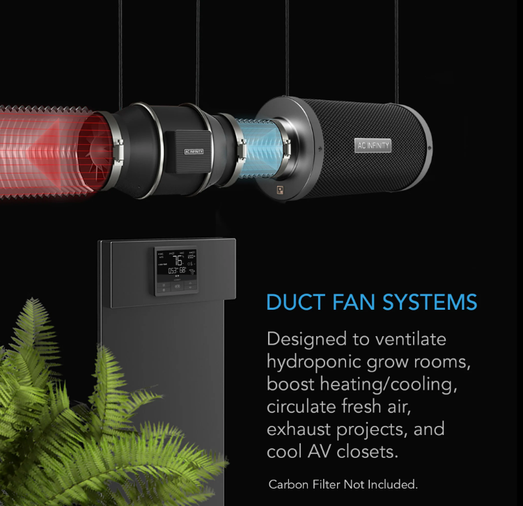 AC Infinity - Pro T6 - Default Title - DiscountHydro.com - 148.00 - AC Infinity, Fans & Filters > Fan Controllers, Fans & Filters > Inline / Intake Fans