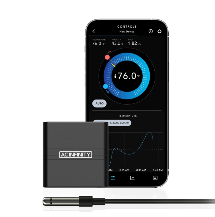 AC Infinity - Cloudcom A1 - Default Title - DiscountHydro.com - 20.99 - AC Infinity, Environment Control > Environment Controllers, Environment Control > Thermometers & Hygrometers