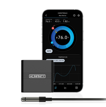 AC Infinity - Cloudcom A1 - Default Title - DiscountHydro.com - 20.99 - AC Infinity, Environment Control > Environment Controllers, Environment Control > Thermometers & Hygrometers