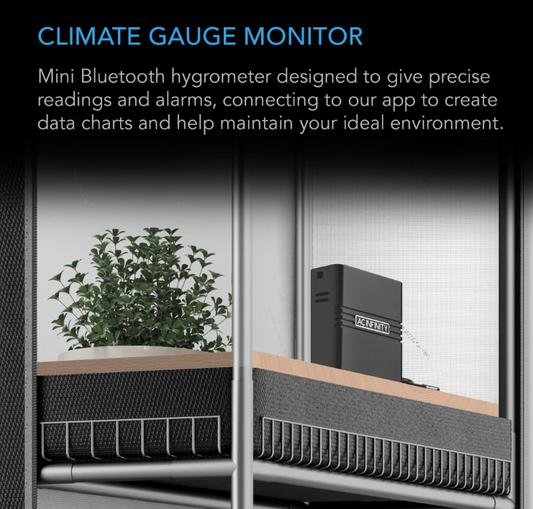 AC Infinity - Cloudcom A1 - Default Title - DiscountHydro.com - 20.99 - AC Infinity, Environment Control > Environment Controllers, Environment Control > Thermometers & Hygrometers