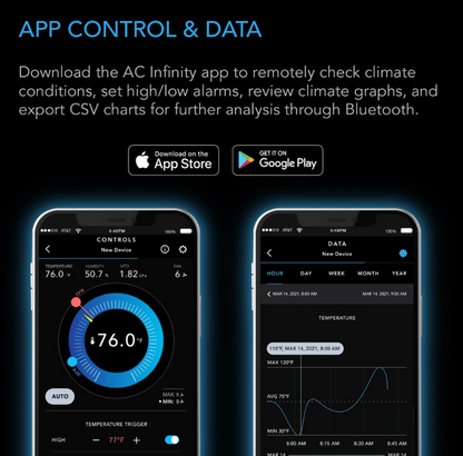 AC Infinity - Cloudcom B1 - Default Title - DiscountHydro.com - 25.99 - AC Infinity, Environment Control > Environment Controllers, Environment Control > Thermometers & Hygrometers
