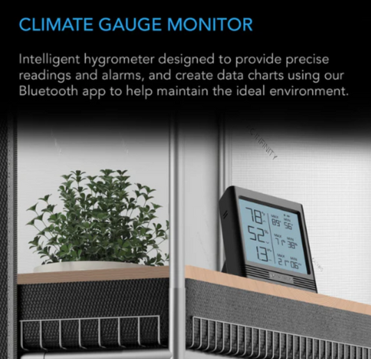 AC Infinity - Cloudcom B2 - Default Title - DiscountHydro.com - 19.99 - AC Infinity, Environment Control > Environment Controllers, Environment Control > Thermometers & Hygrometers