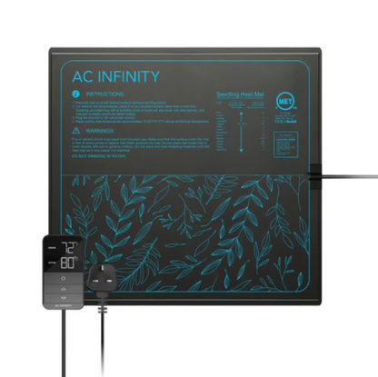AC Infinity - Seedling Heat Mats - Suncore H3 10 x 20.75 Inch - DiscountHydro.com - 22.99 - AC Infinity, Environment Control > Heaters, Germination, Grow Media > Propagation