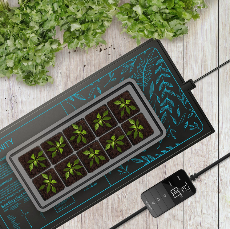 AC Infinity - Seedling Heat Mats - Suncore H3 10 x 20.75 Inch - DiscountHydro.com - 22.99 - AC Infinity, Environment Control > Heaters, Germination, Grow Media > Propagation
