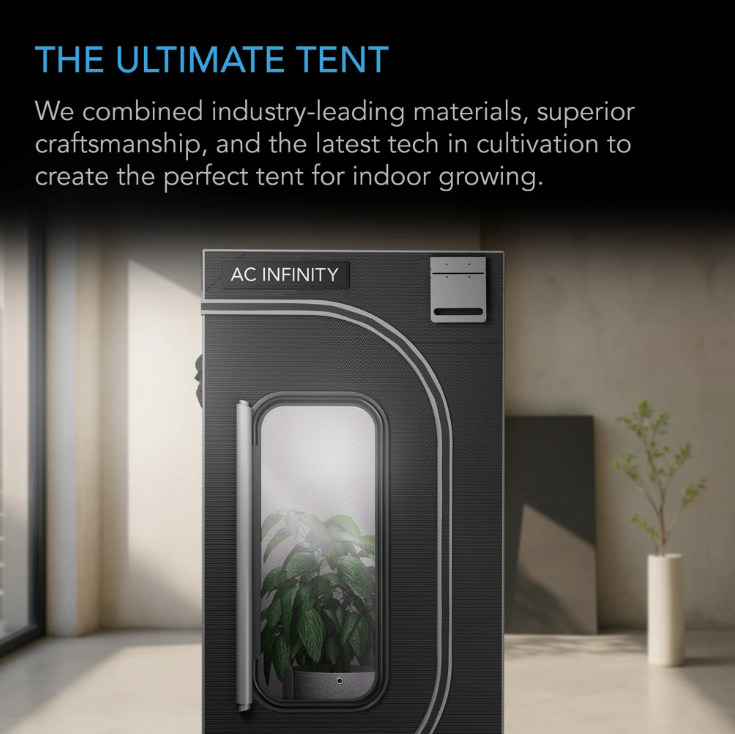 Cloudlab Grow Tent - AC-CBA422 60cm x 60cm x 120cm - DiscountHydro.com - 138.00 - AC Infinity, Grow Tent, Grow Tents > Grow Tents