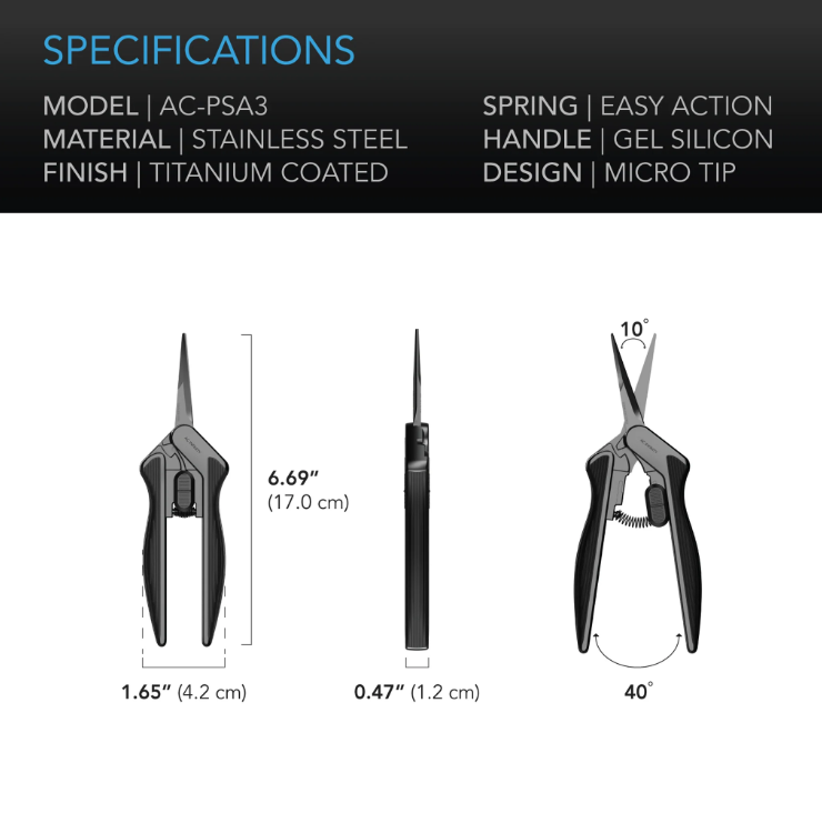 Harvest Tools - Jewelers Loupe - DiscountHydro.com - 10.99 - AC Infinity, Tools and Accessories > Trimming & Harvesting