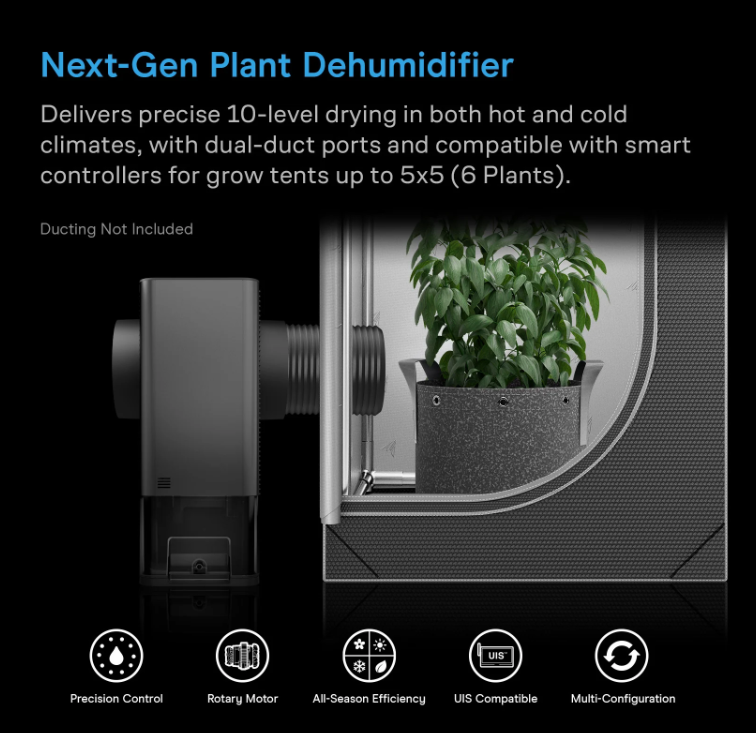 Hydrone 5 Plant Dehumidifiers - Default Title - DiscountHydro.com - 158.00 - AC Infinity, Environment Control > Dehumidifiers
