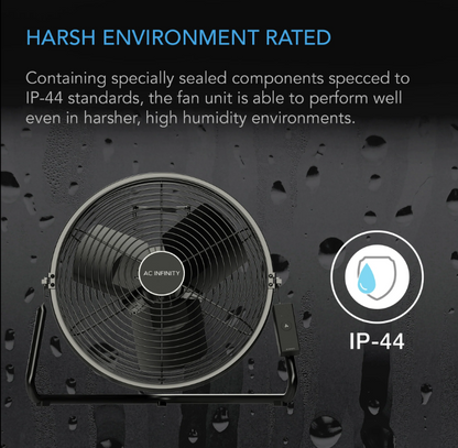 Cloudlift Fans - 12 inch = 3070 m3/hour - DiscountHydro.com - 178.00 - AC Infinity, Fans & Filters > Circulations Fans