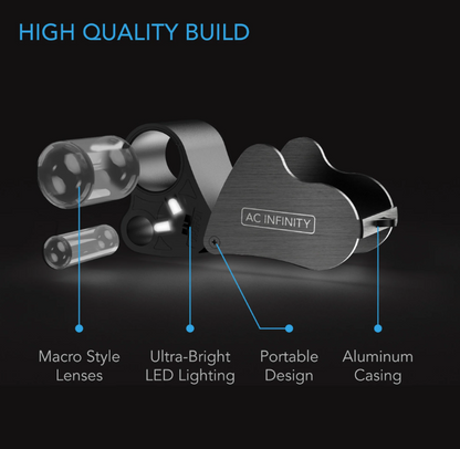 Harvest Tools - Jewelers Loupe - DiscountHydro.com - 10.99 - AC Infinity, Tools and Accessories > Trimming & Harvesting