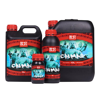 SHOGUN Cal-Mag Prevents nutrient deficiencies Developed by leading biochemists, it’s the solution to any plant’s most common