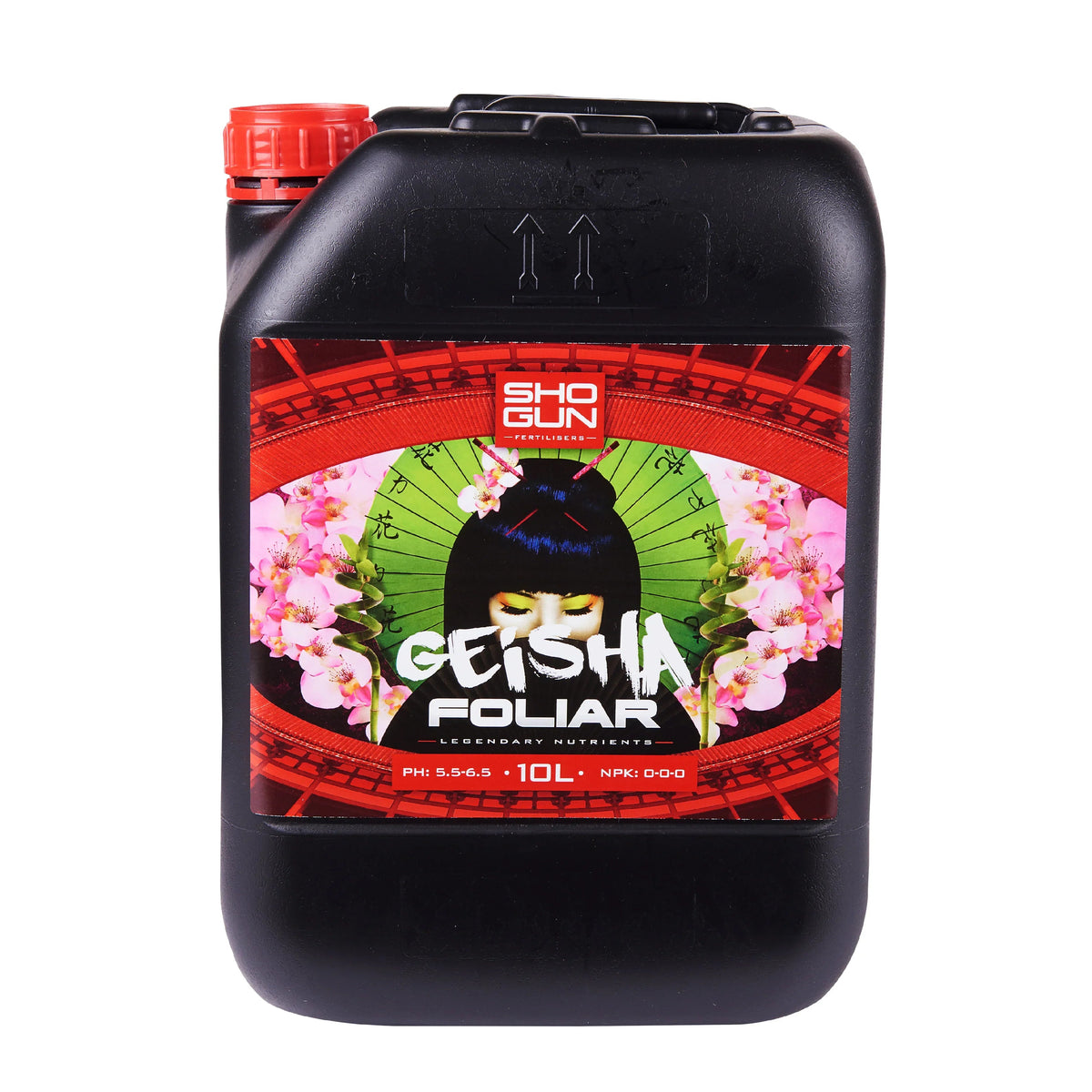 SHOGUN Geisha Geisha is a foliar booster that increases flowering sites by up to 5%. It’s also designed to dramatically