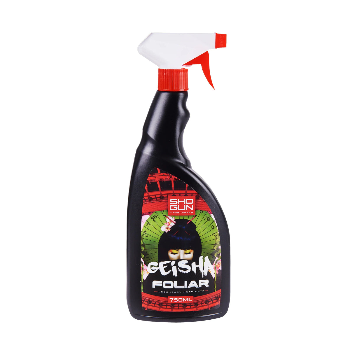 SHOGUN Geisha Geisha is a foliar booster that increases flowering sites by up to 5%. It’s also designed to dramatically