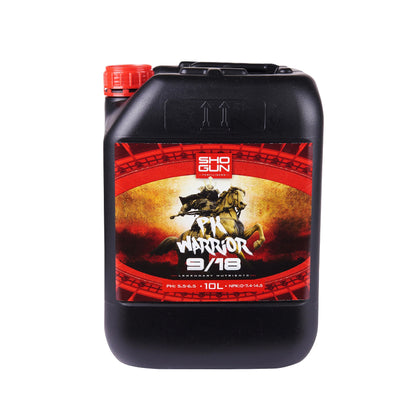 SHOGUN PK Warrior 9/18 Potassium and phosphorus are crucial for high yields. The precisely-calculated ratio of PK Warrior