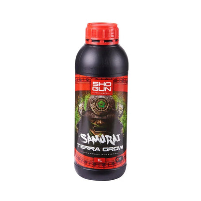 Shogun Samurai Terra Grow - 1 Litre - DiscountHydro.com - 11.40 - Nutrients & Additives > Base Feed (Grow & Bloom)