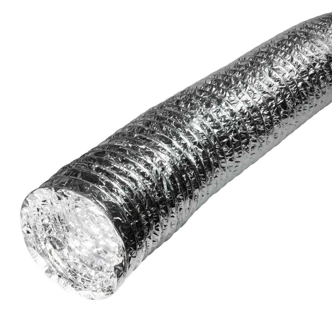G.A.S Silver Aluminium Ducting - 10 Meters G.A.S Silver Aluminium Ducting is the traditional, cost-effective style of