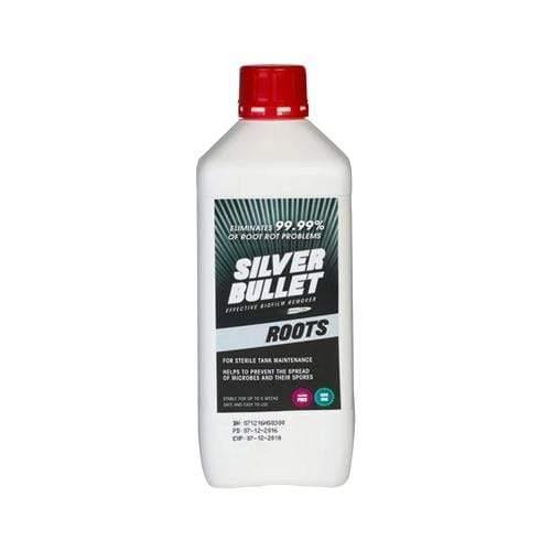 Silver Bullet: Roots For sterile tank maintenance Silver Bullet Roots is a peroxide treatment that has been greatly enhanced