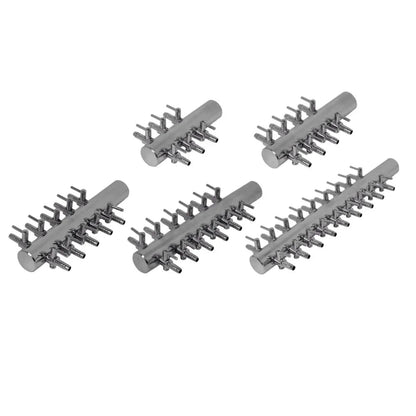 Steel and Plastic Air / Nutrient Multi-Outlet Manifold - 5 way steel - DiscountHydro.com - 7.00 - Pots & Trays > System Parts, Systems