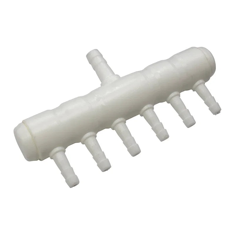 Steel and Plastic Air / Nutrient Multi-Outlet Manifold - 6 way plastic - DiscountHydro.com - 1.99 - Pots & Trays > System Parts, Systems