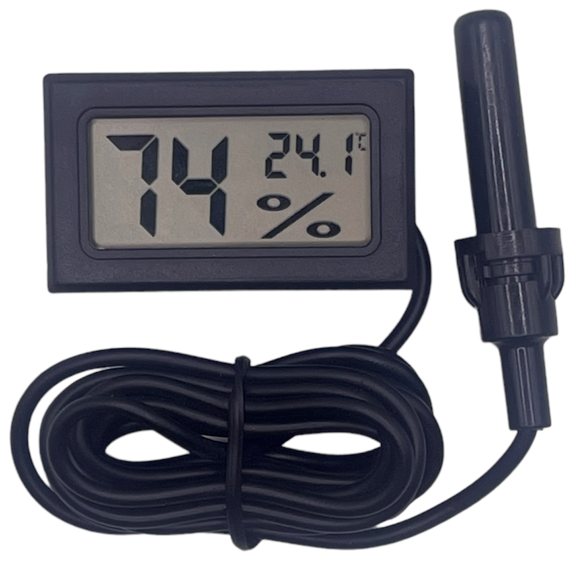 Matës temperature dhe lagështie me sondë - Sq