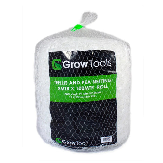 Grow Tools Trellis and Pea Netting Grow Tools Trellis and Pea Netting is the ideal tool in supporting climbing plants. Some