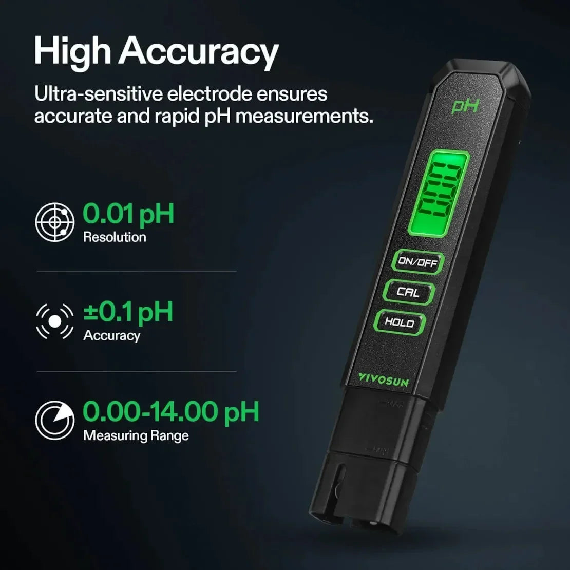 Vivosun pH and TDS Meter Combo Water Test Kit for Drinking Water, Aquarium, Hydroponics, Pool, and RO System. This combo