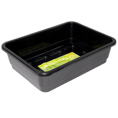 Mini Garden Tray Black - Small Tray No Drainage