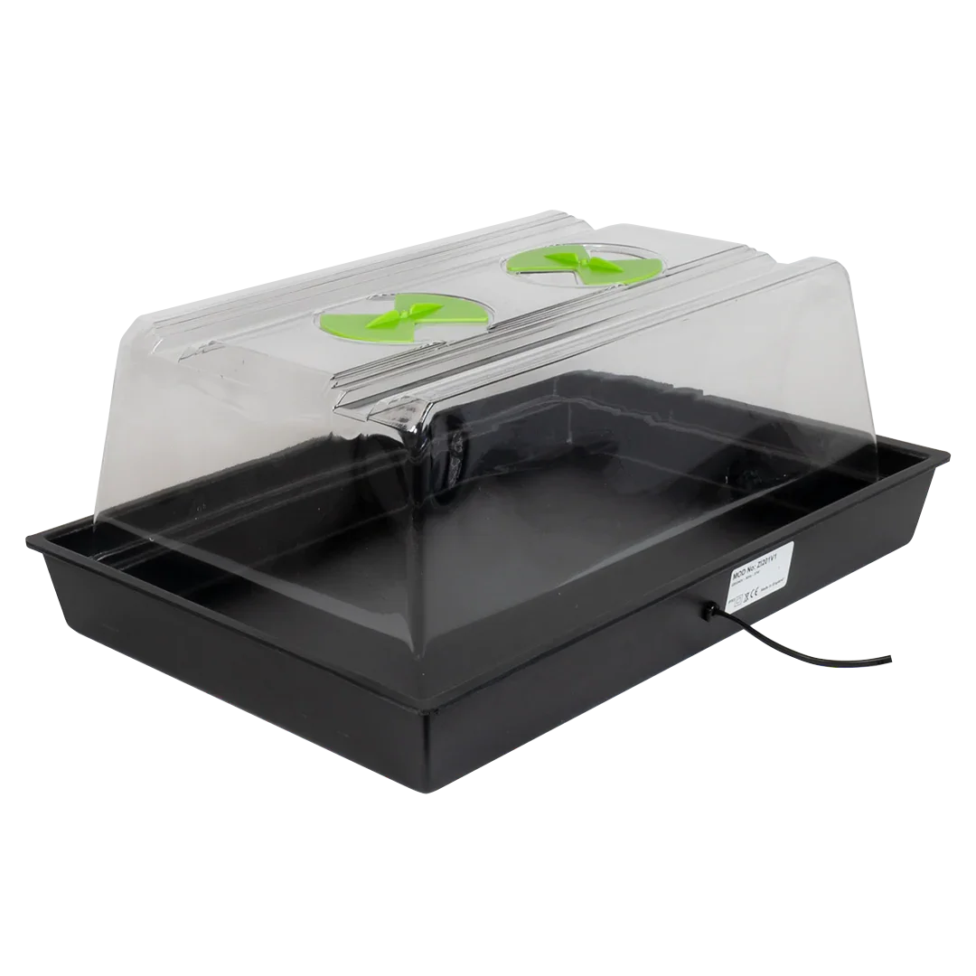 X-Stream Heat Propagator Create and maintain the perfect environment for your seeds or cuttings! Enough space for up to 450