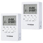 VIVOSUN 7 Day Digital Timer with Dual Outlet - Default Title - DiscountHydro.com - 19.00 - Lighting > Timers & Controllers, Vivosun