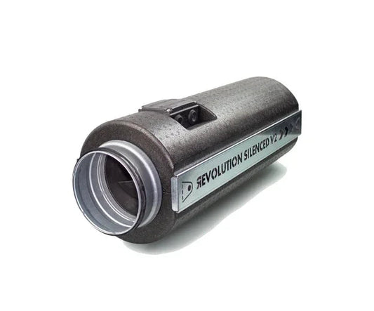 Revolution Silenced Stratos AC V2 - (6inch) 150mm - 420 (m3/h) AC - DiscountHydro.com - 277.00 - Fans & Filters > Extractor Fans, GAS (Global Air Supplies), Revolution (GAS)