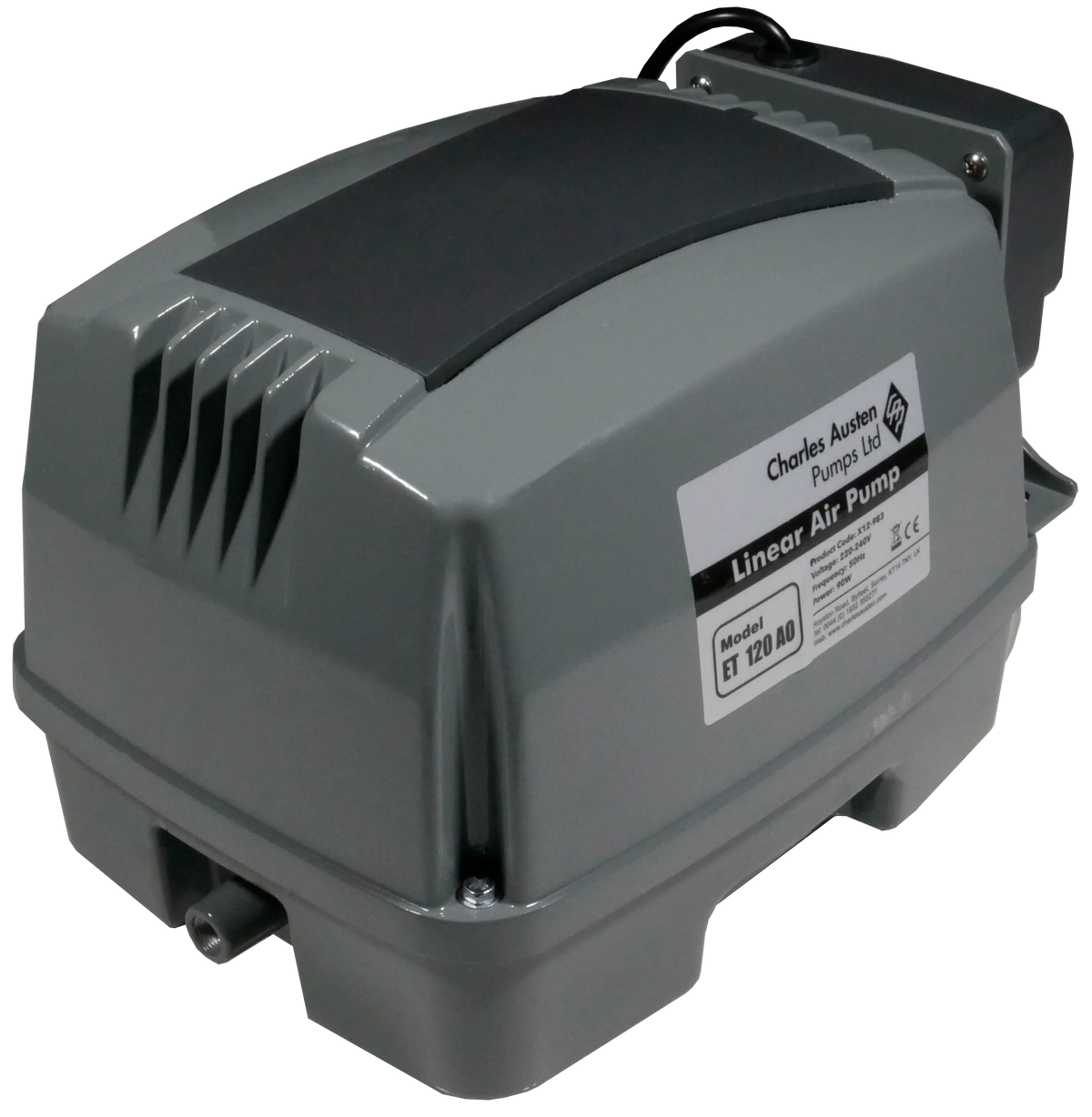 The ETA series range of air pumps ensures that there is plenty of water movement in wastewater applications; this boosts
