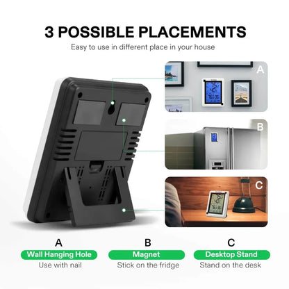 VIVOSUN Wireless Thermometer and Hygrometer - Default Title - DiscountHydro.com - 44.00 - Environment Control, Environment Control > Thermometers & Hygrometers, Vivosun