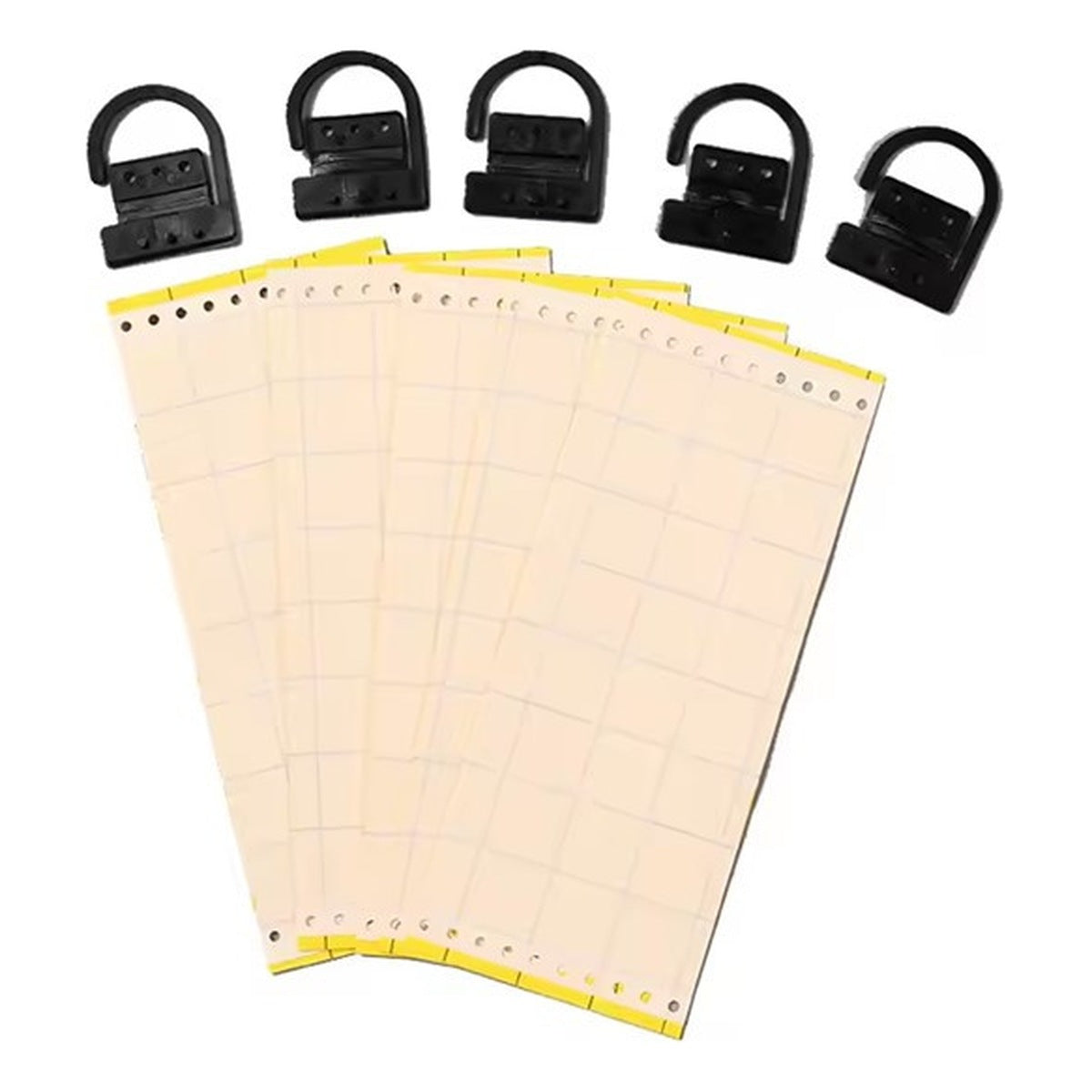 Double Sided Glue Traps 100mm x 240mm with Hangers - 5 Pack